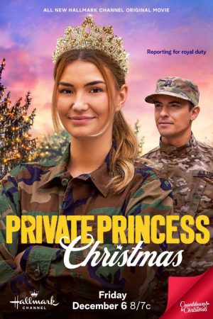 Basset-Hound-Distribution-movie-Private-Princess-Christmas-poster